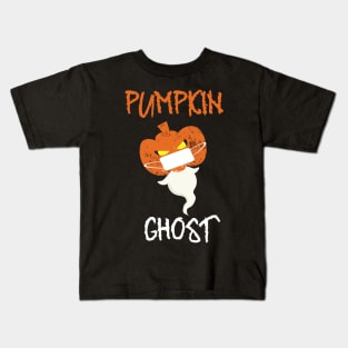 Funny Halloween costume party Pumpkin Ghost Gift Kids T-Shirt